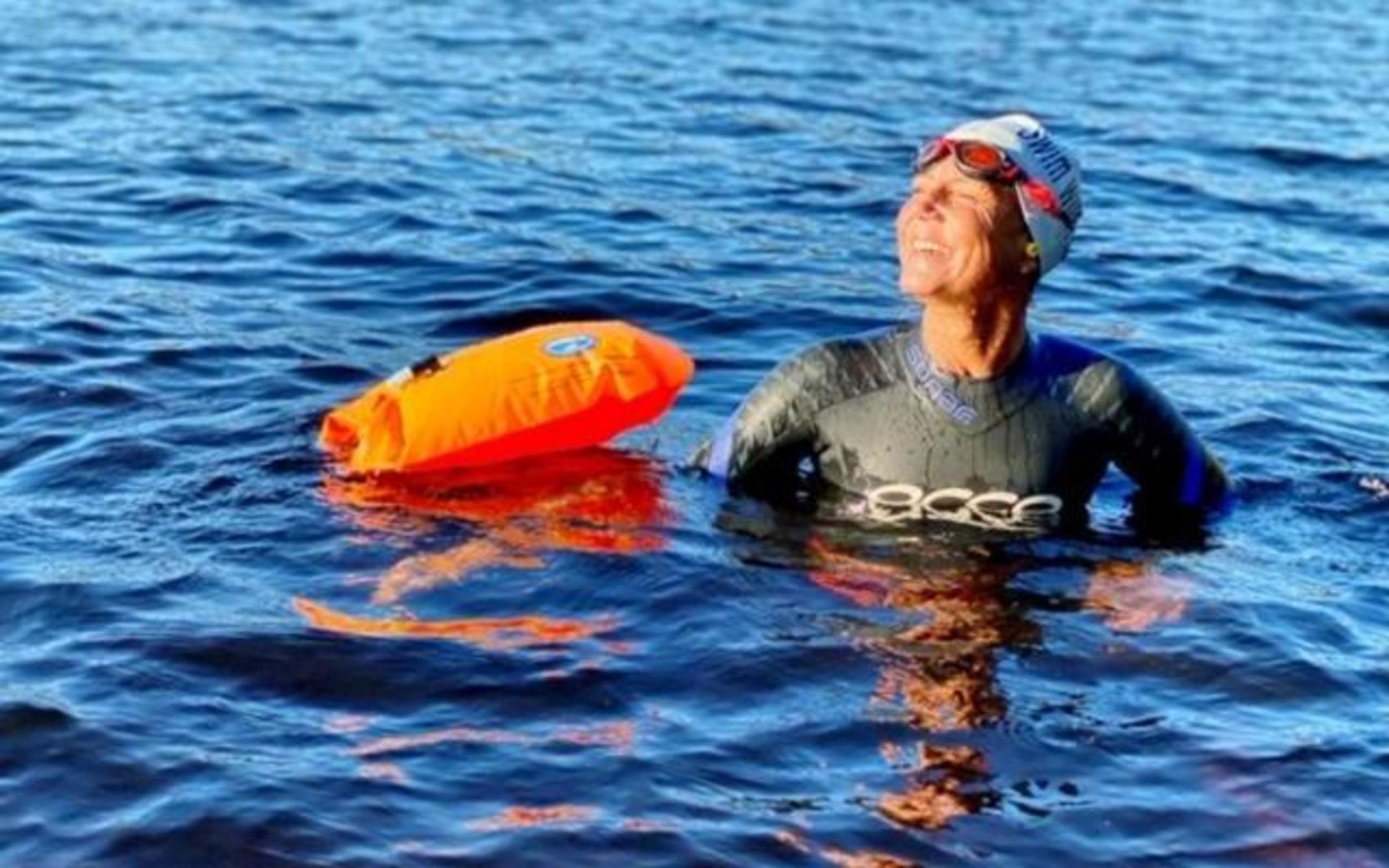 Simning är en relativt ny gren för Ingmarie Nilsson, som numera inriktar sig på swimrun.