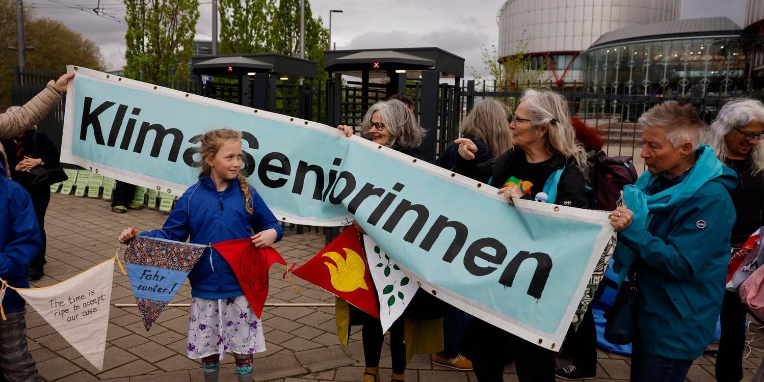 Organisationen Klimaseniorinnen får rätt av Europadomstolen.